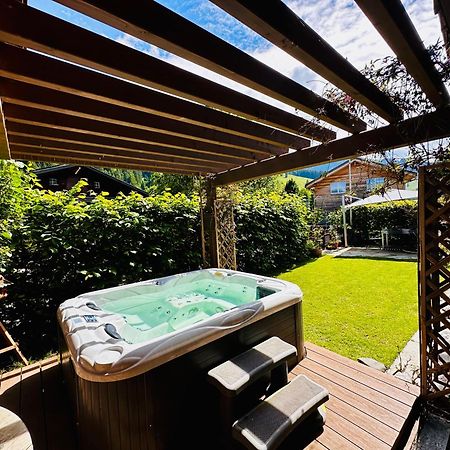 The Swiss Paradise 2 Apartment With Garden, Whirlpool, And Mountain Panorama Wirzweli Dış mekan fotoğraf