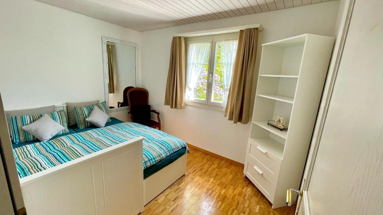 The Swiss Paradise 2 Apartment With Garden, Whirlpool, And Mountain Panorama Wirzweli Dış mekan fotoğraf
