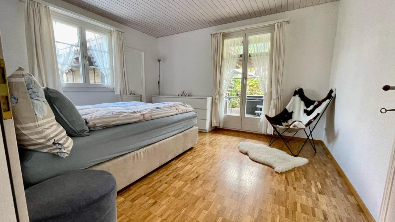 The Swiss Paradise 2 Apartment With Garden, Whirlpool, And Mountain Panorama Wirzweli Dış mekan fotoğraf