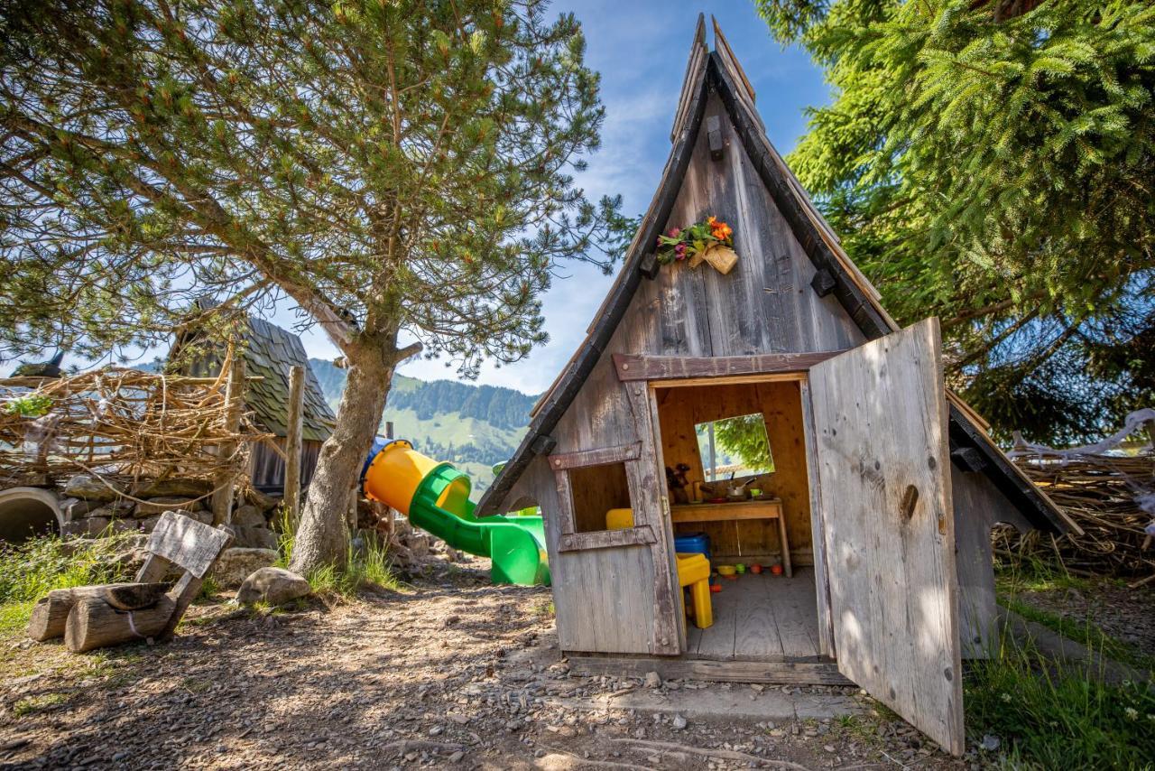 The Swiss Paradise 2 Apartment With Garden, Whirlpool, And Mountain Panorama Wirzweli Dış mekan fotoğraf