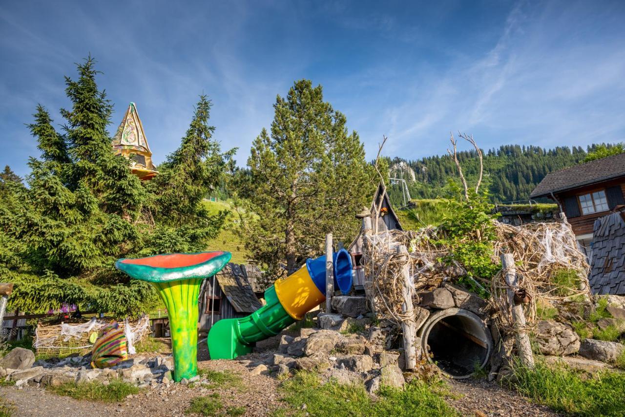 The Swiss Paradise 2 Apartment With Garden, Whirlpool, And Mountain Panorama Wirzweli Dış mekan fotoğraf