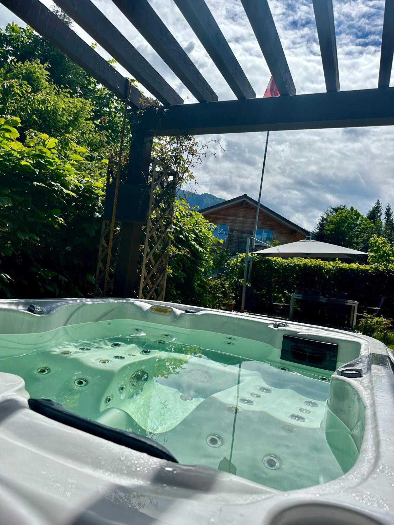 The Swiss Paradise 2 Apartment With Garden, Whirlpool, And Mountain Panorama Wirzweli Dış mekan fotoğraf