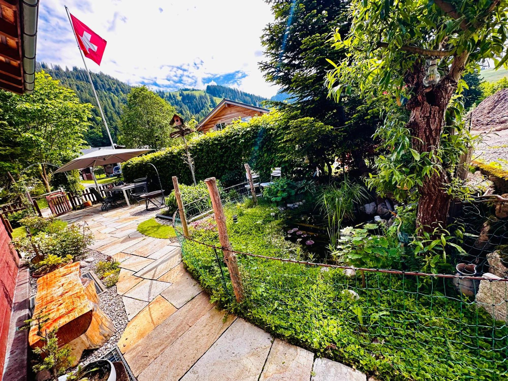 The Swiss Paradise 2 Apartment With Garden, Whirlpool, And Mountain Panorama Wirzweli Dış mekan fotoğraf