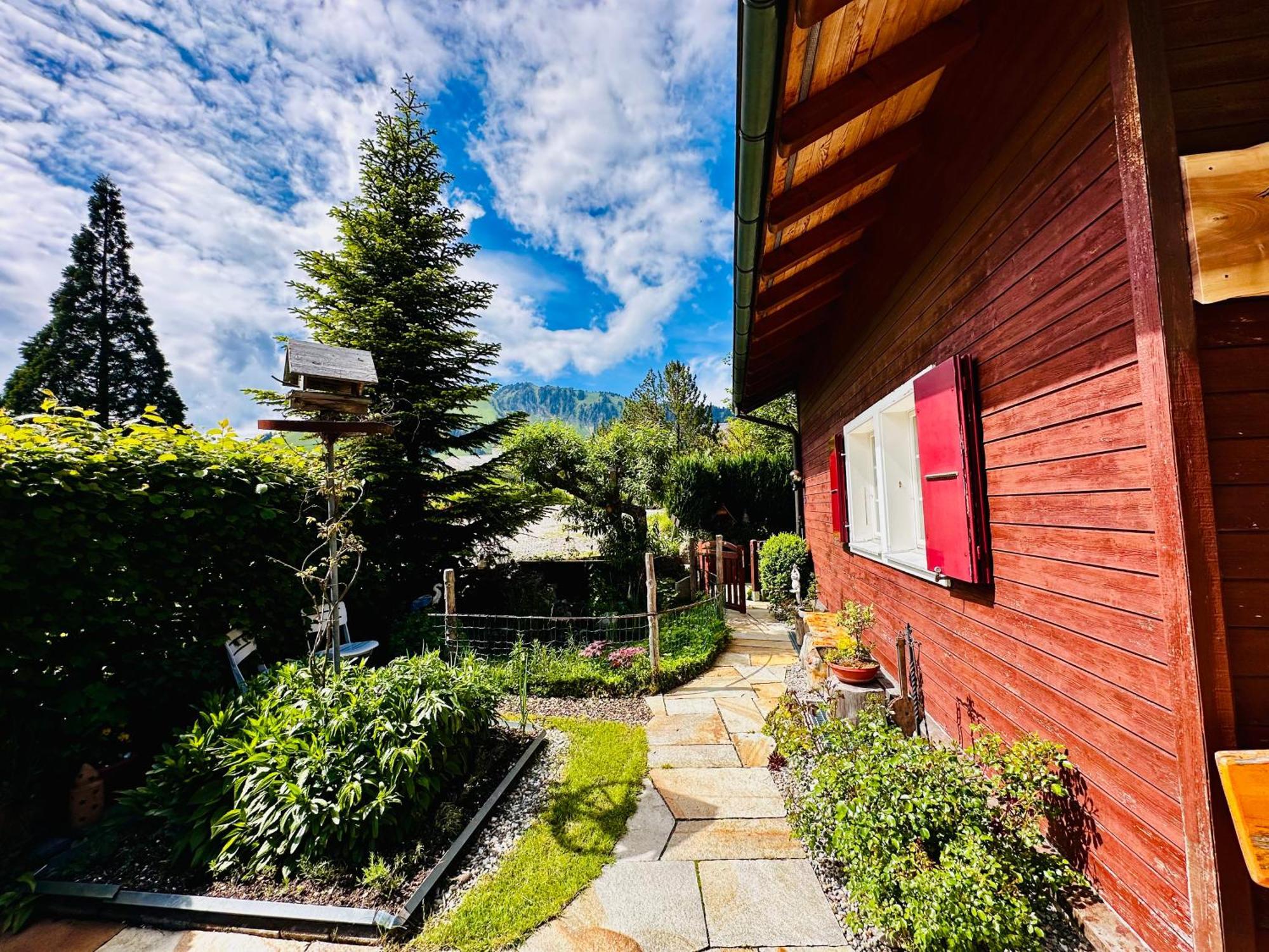 The Swiss Paradise 2 Apartment With Garden, Whirlpool, And Mountain Panorama Wirzweli Dış mekan fotoğraf