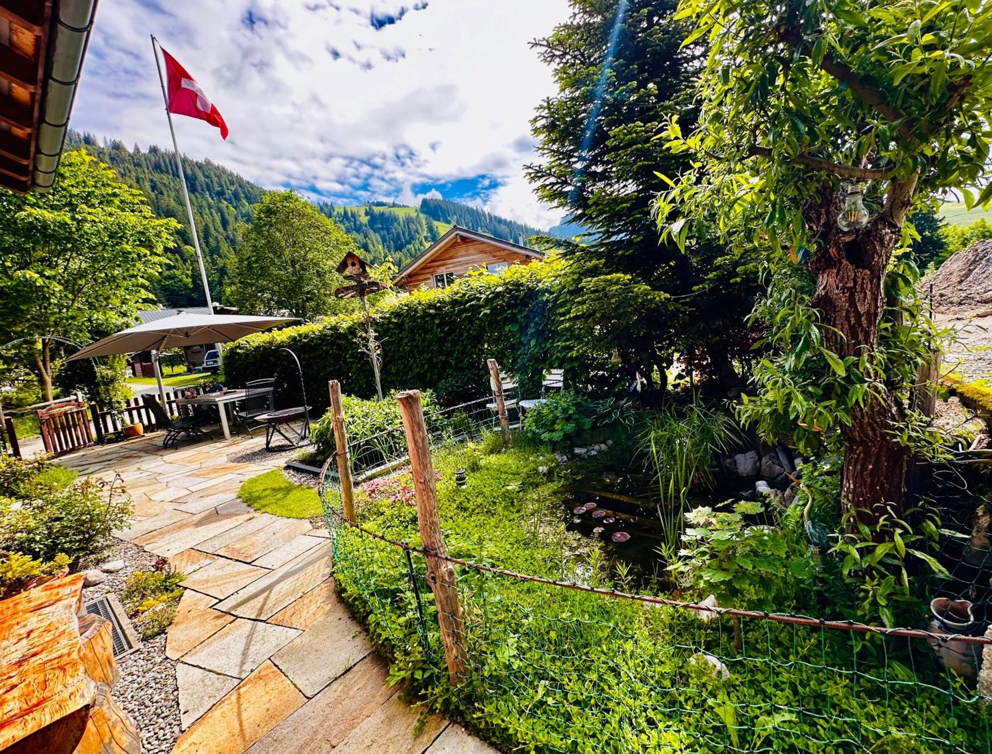 The Swiss Paradise 2 Apartment With Garden, Whirlpool, And Mountain Panorama Wirzweli Dış mekan fotoğraf
